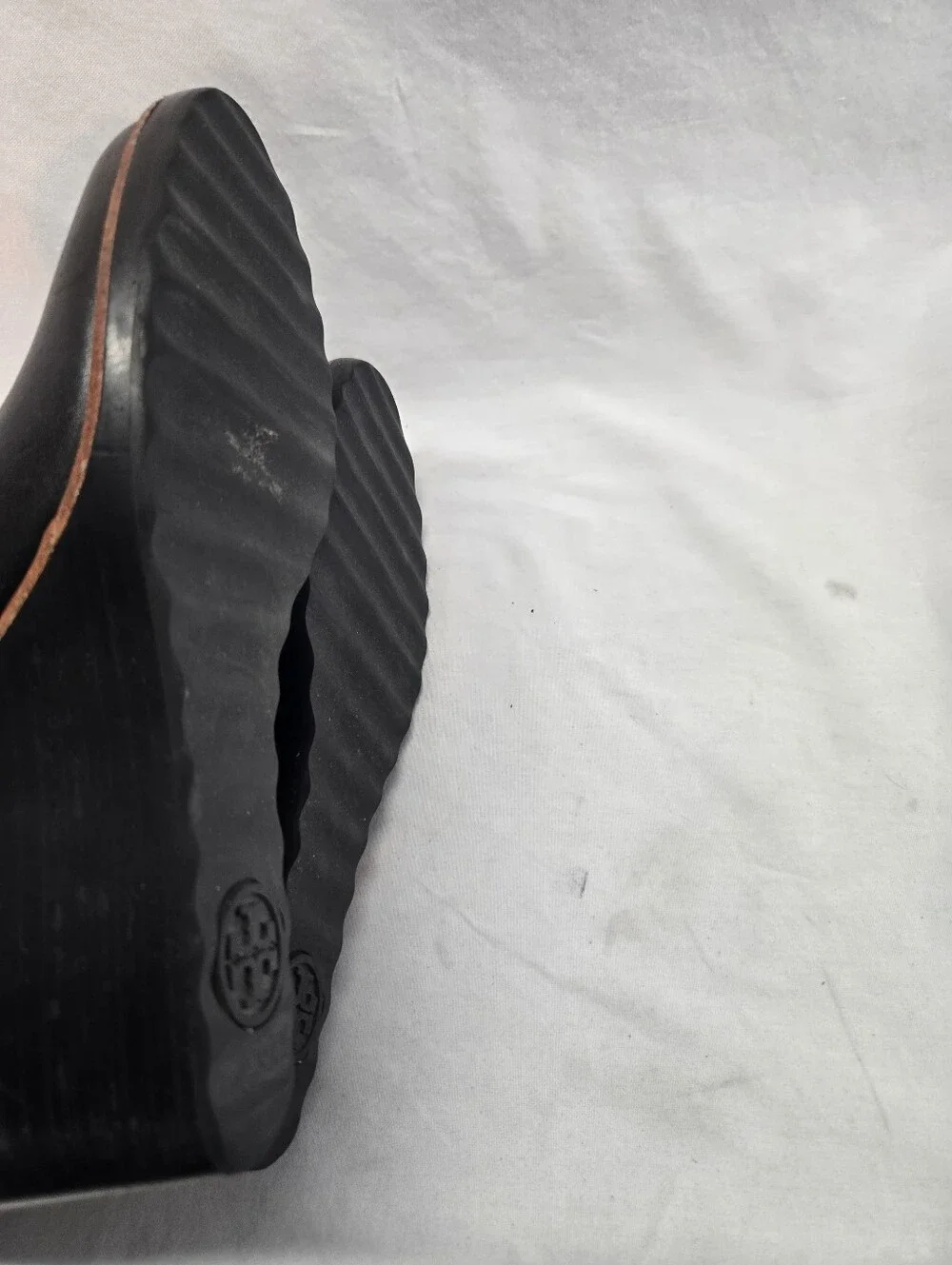 Tory Burch Women's Size 8.5 Black Primrose Wedge Bootie